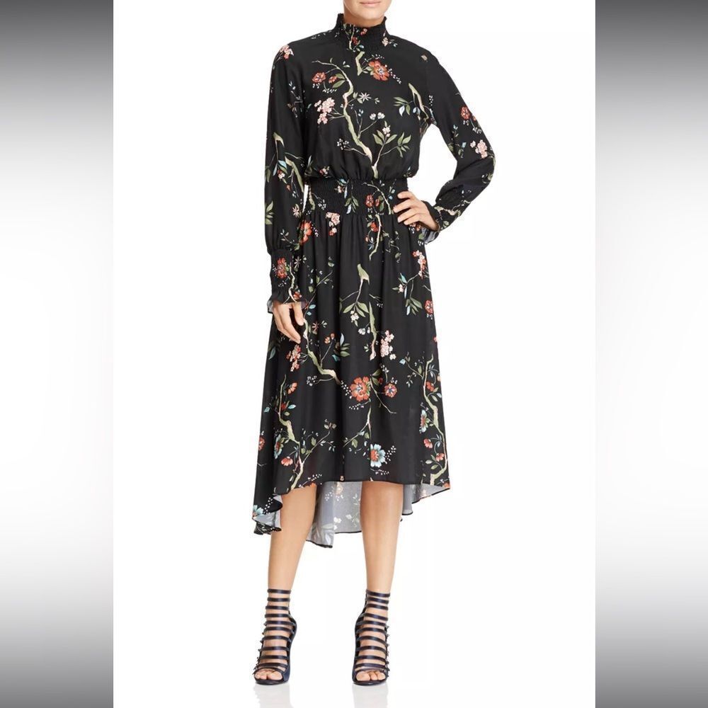 nanette Nanette Lepore
Smocked High Neck Dress